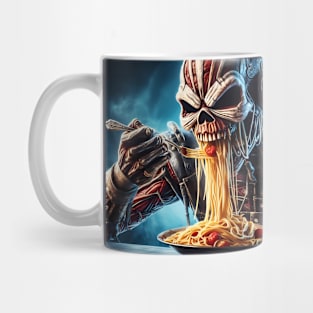 Eddie eating spaghetti 3 Mug